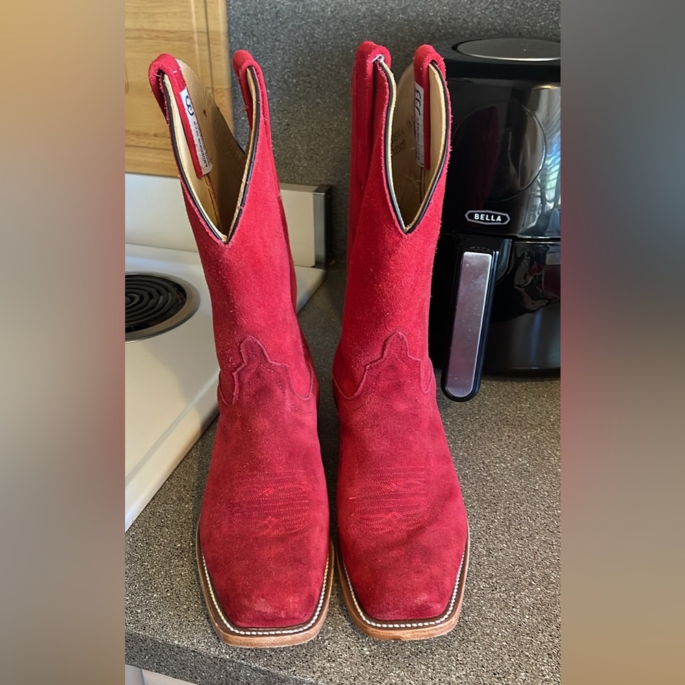 Red Suede Anderson Beans